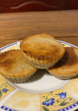 Una foto de Muffins de banana saludables sin huevo 🧁🍌