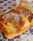 Pan francés con piña