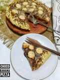 Choco Banana Pizza