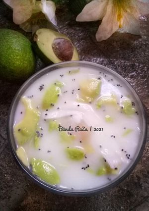 Foto resep Es Kelapa Muda Alpukat