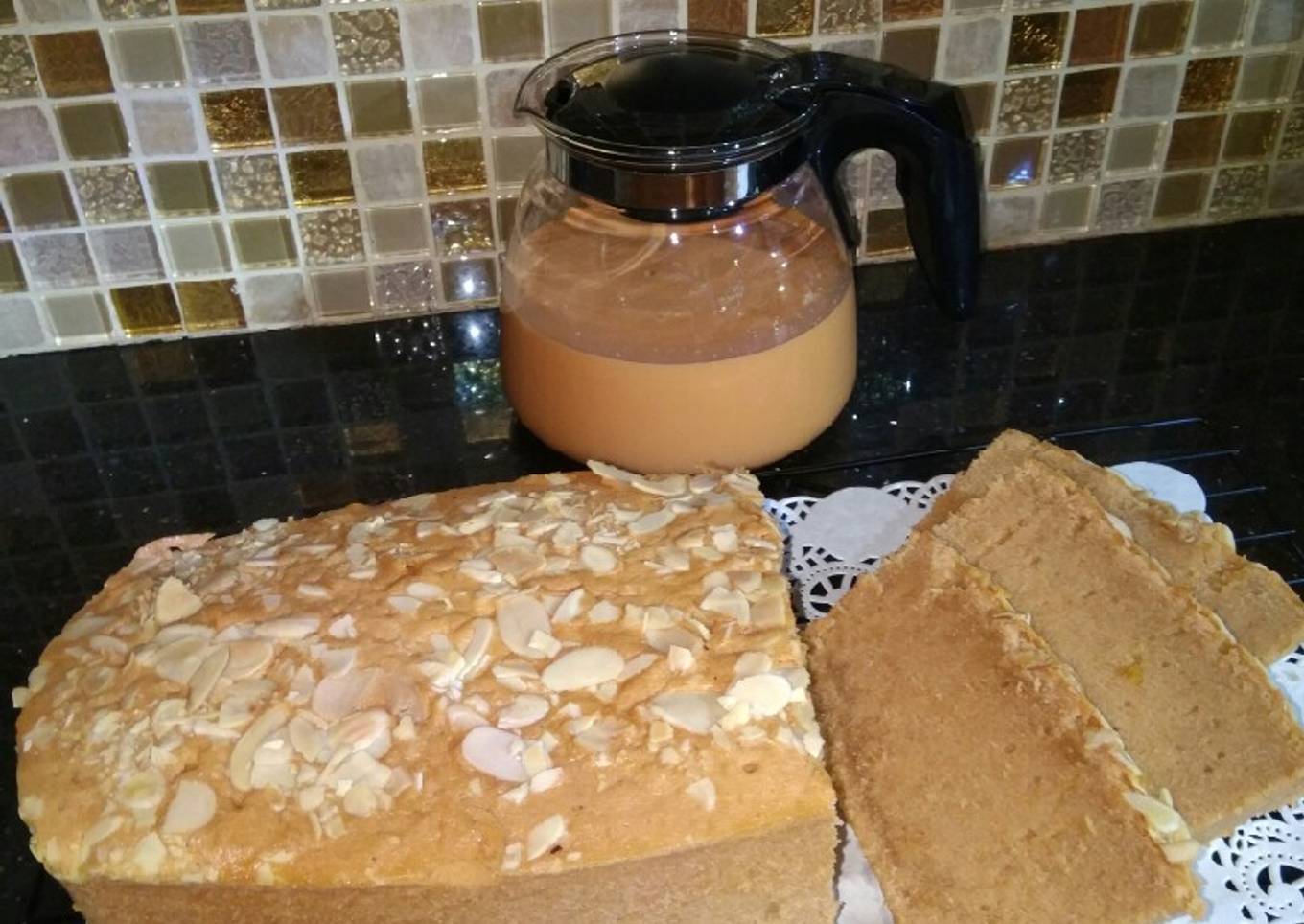 Thai Tea Pound Cake