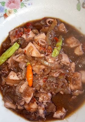 Foto resep Cumi saus padang simple bgt