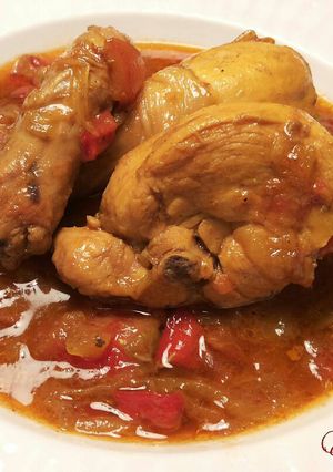 Una foto de Pollo a la pechglute