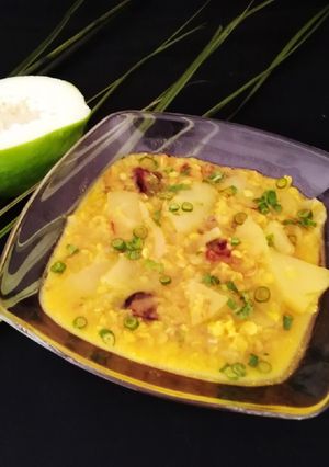 মসুর ডালের পেঁপে ( masoor dal er pepe recipe in Bengali রেসিপির প্রধান ছবি