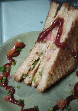 A picture of Matra cheese sandwhich.