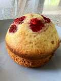 Muffins con frambuesas