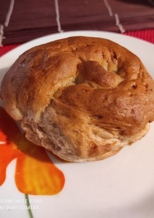 Φωτογραφία της συνταγής Σταφιδόψωμα αφράτα & νηστίσιμα 💓😋
