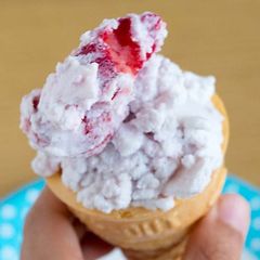 A picture of Quick Icecream (no freezer, in 5 min.).