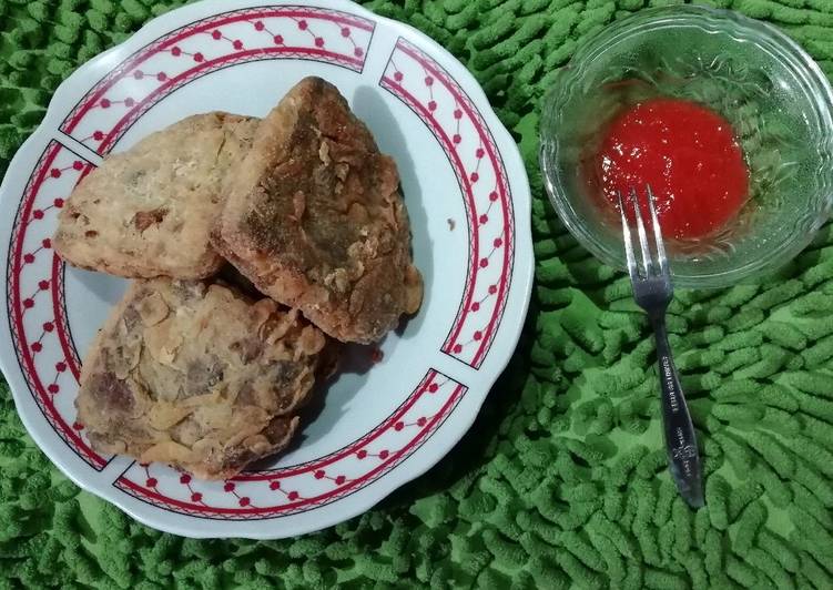Cara Buat Telur dadar crispy Irit Anti Gagal