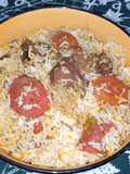 Beef Tomato Masala Biryani