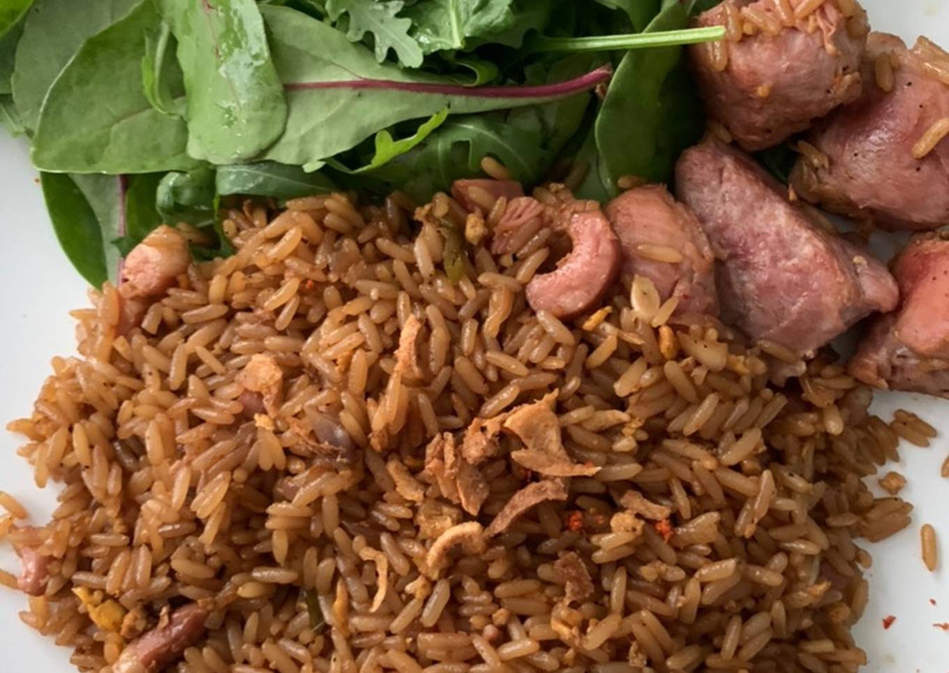 Nasi goreng ampela simple