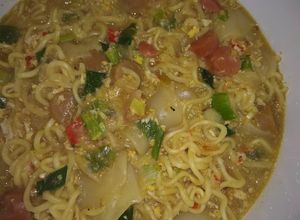 Foto resep Seblak mi sosis pedas