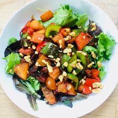 A picture of Chorizo, Pepper and Walnut Salad.