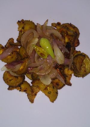 A picture of Spiny Gourd Fry.
