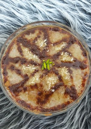 عکسی از دستور حلیم گندم گیاهی