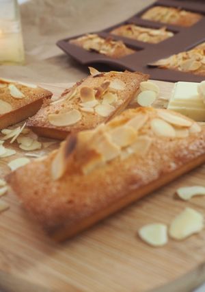Une photo de Financiers aux amandes