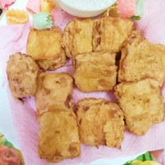 Bread pakora A picture of Bread pakora.