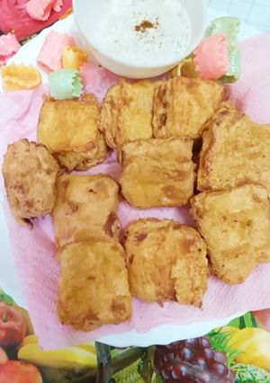 A picture of Bread pakora.