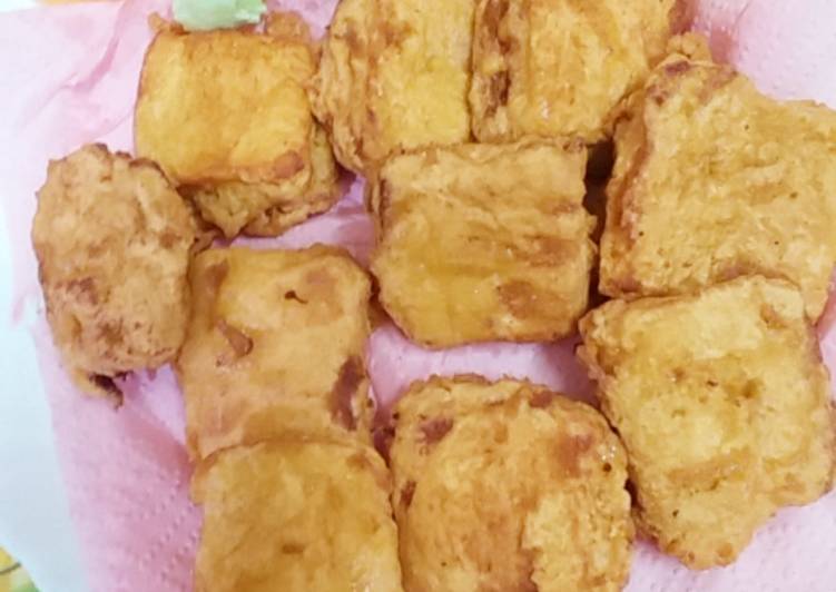 Steps to Prepare Super Quick Homemade Bread pakora