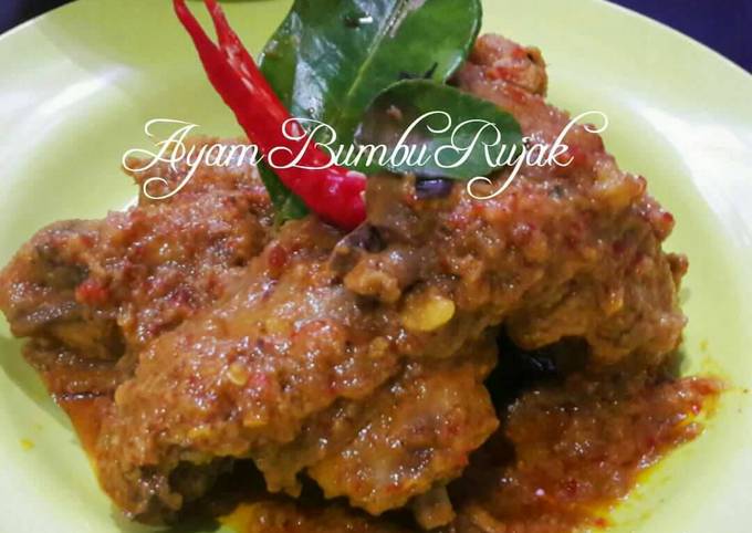Cara Buat Ayam Bumbu Rujak Wajib Dicoba