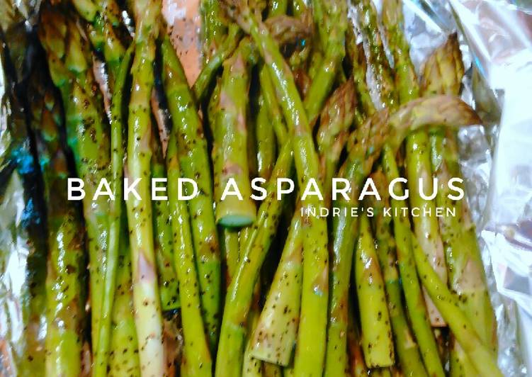 Resep 76. Baked Asparagus Gaya Ndi Anti Gagal