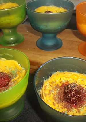 Foto principal de Tarta de yogurt al microondas