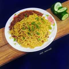 نودالیت با گوشت چرخ کرده-レシピのメイン写真