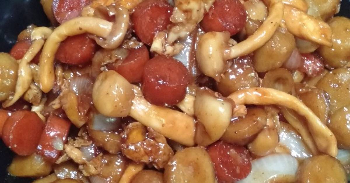 Resep Jamur shimeji lada hitam oleh Ira Priyono Cookpad