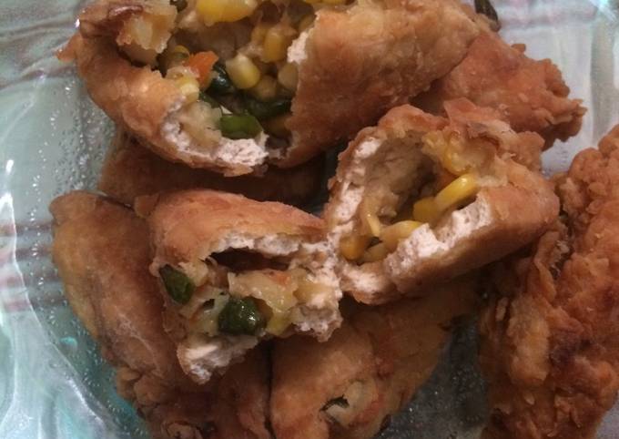 Resep Tahu Mercon Isi Jagung yang Enak