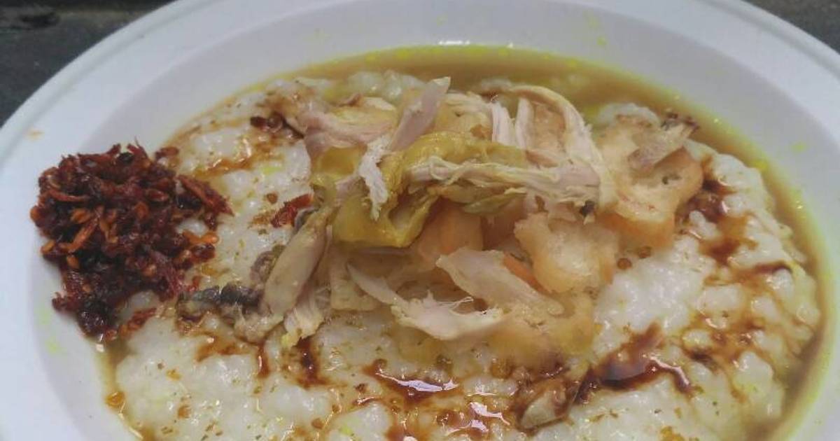 Resep  Bubur  Ayam Simple RiceCooker oleh febrianird Cookpad