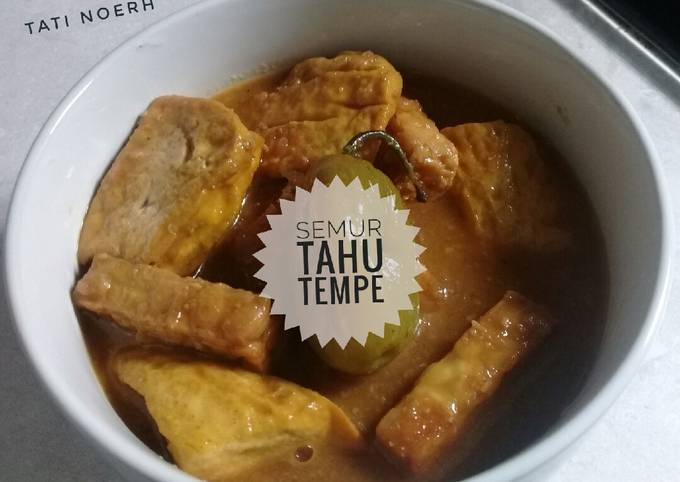 Semur Tahu Tempe #Pr_anekaSemur