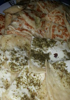 صورة لوصفة فطائر الزعتر