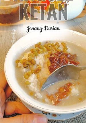 Foto resep Angsle Ketan Jenang Durian