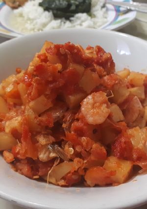 Foto resep Sambal Goreng Udang Kentang