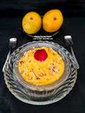 Mango Shrikhand - Aamrakhand - Indian traditional dessert