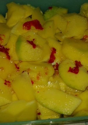 Foto resep Asinan mangga sederhana