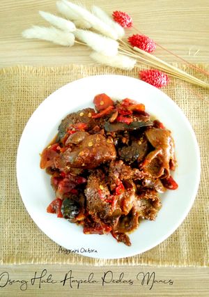 Foto resep Oseng Hati Ampela Pedas Manis