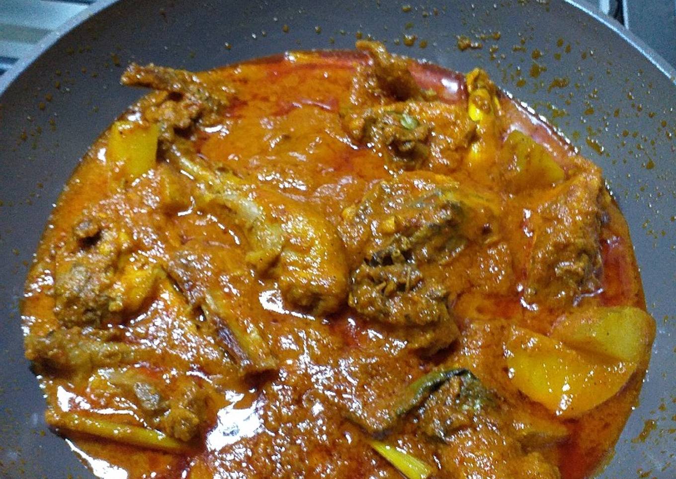 Rendang ayam kampung