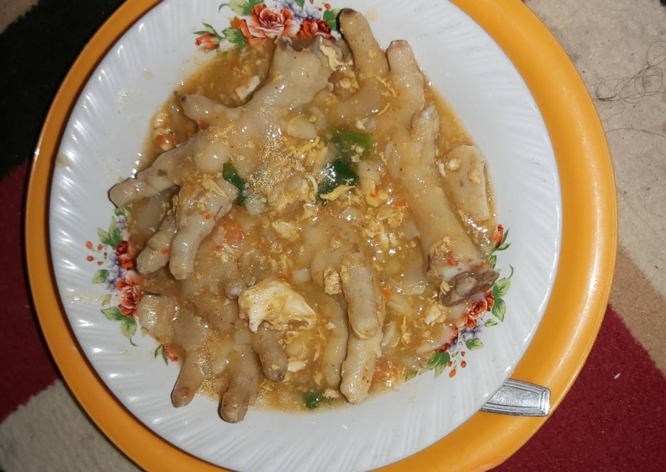 Seblak ceker pedas mantap kuah kental