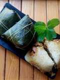 Bakcang Ayam pakai daun pisang