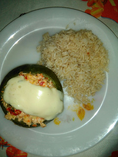 Una foto de Zapallitos rellenos súper saludable