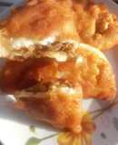 Empanadas dulces de carne fritas