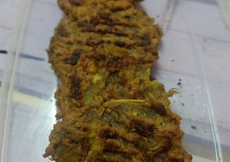 Resep Biskuit ubi oatmeal teflon for diet 4 bahan yang Lezat