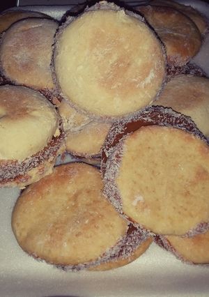 Una foto de Alfajores de maizena