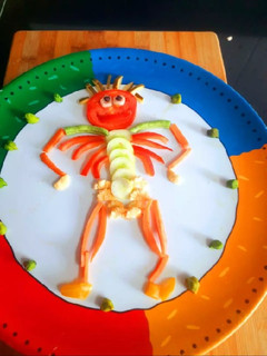 A picture of Skeleton Salad Platter.