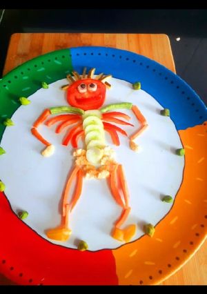 A picture of Skeleton Salad Platter.