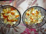 A picture of avocado corn salad
