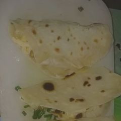 A picture of Homemade wraps.