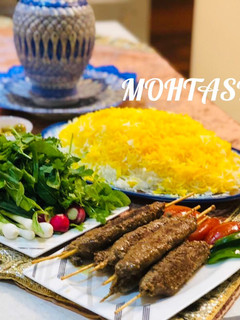 عکسی از دستور کباب تابه ای چوبی