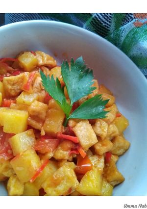 Foto resep Tahu+kentang Asam Manis Pedas